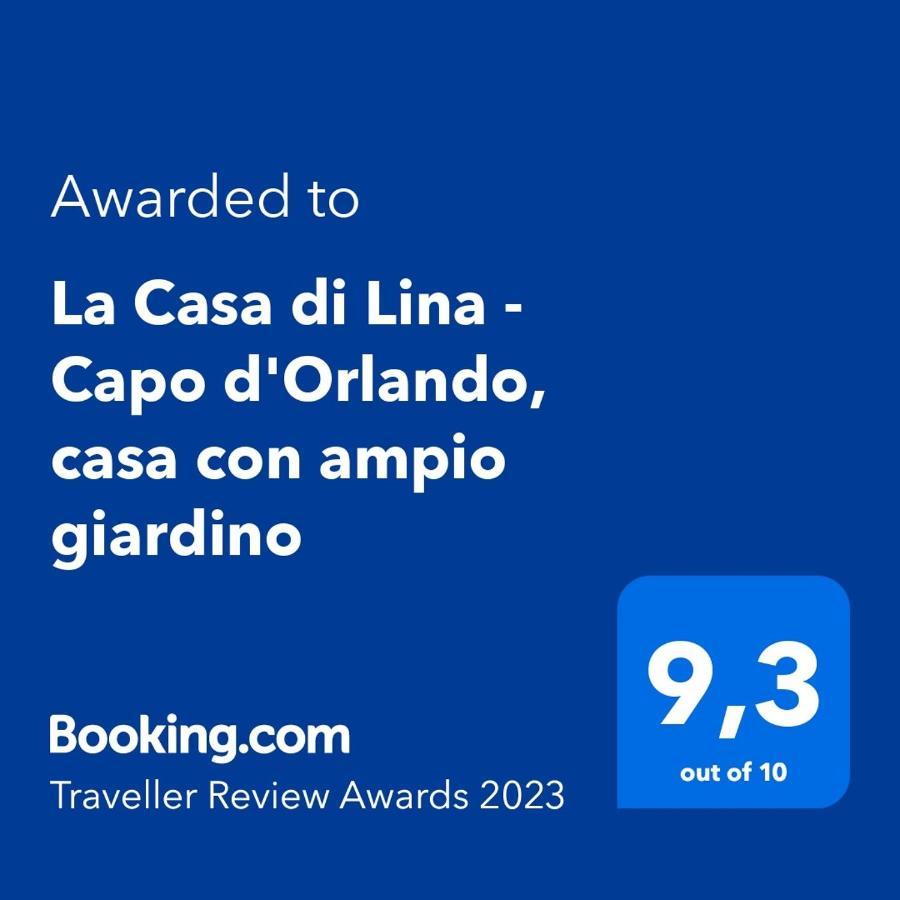 La Casa Di Lina - Capo D'Orlando, Casa Con Ampio Giardino Villa Exterior photo